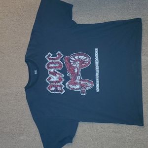 AC DC mens graphic tee
